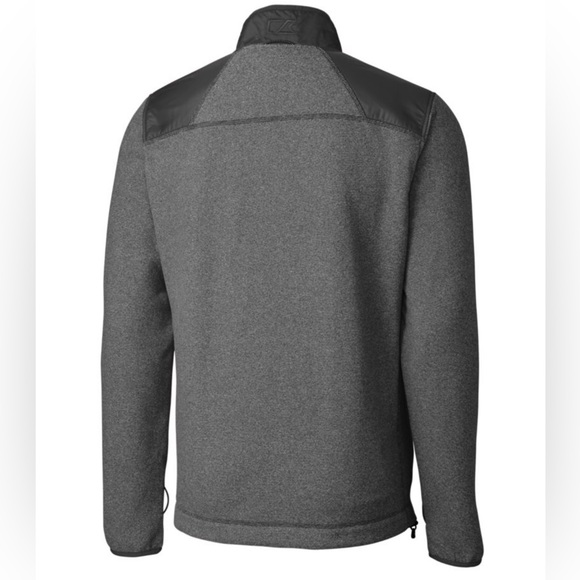 Cutter & Buck Cedar Park Fleece Jacket size Large Charcoal Grey - Picture 3 of 6